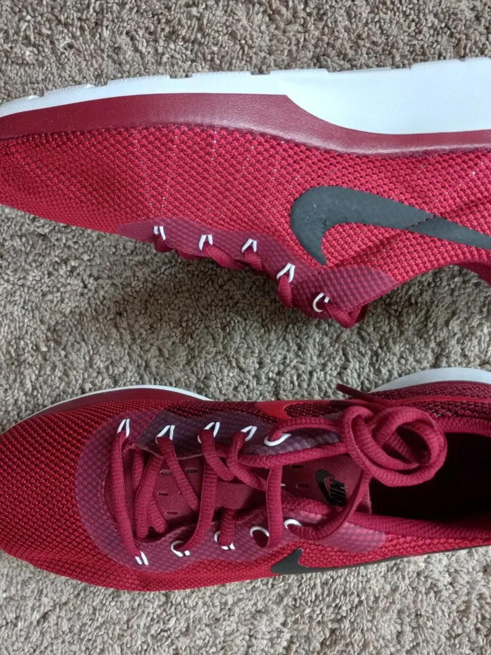Nike Mens Tanjun Racer Team Red/Black/Gym Red/White 10 D (M)